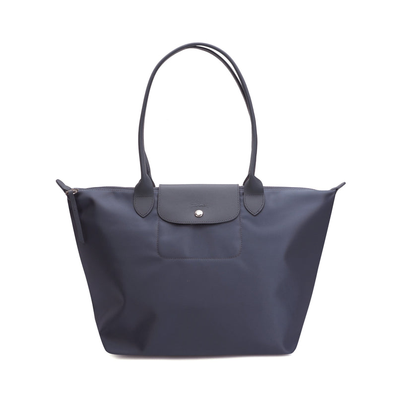 longchamp grey tote bag