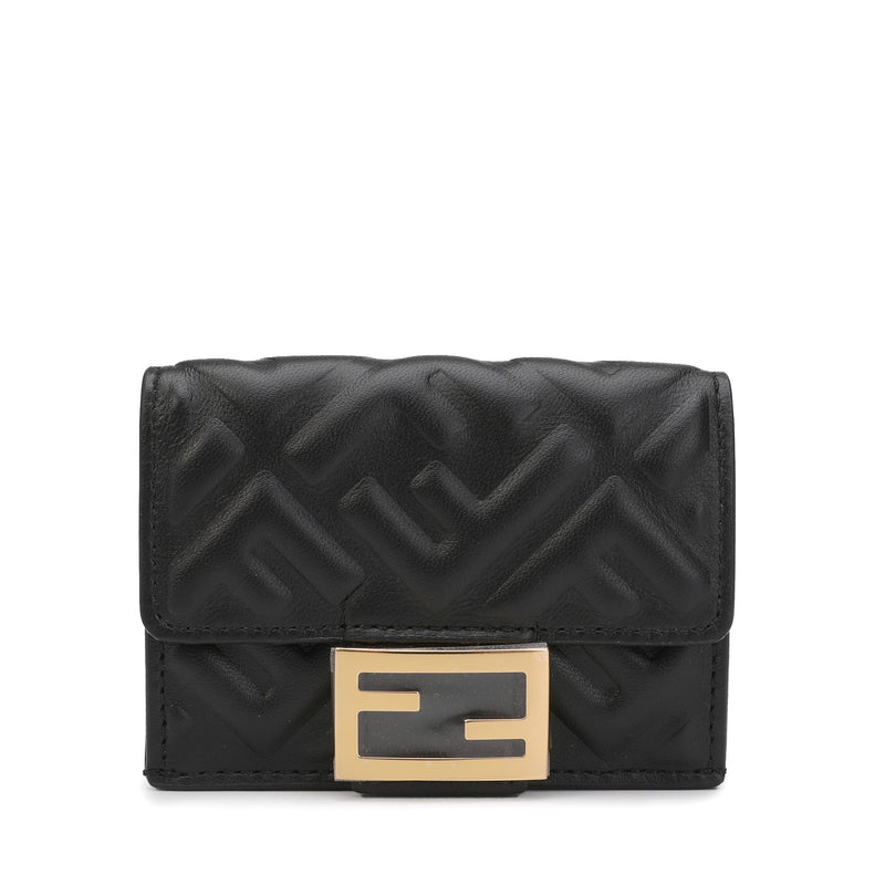 F is Fendi Trifold Wallet 