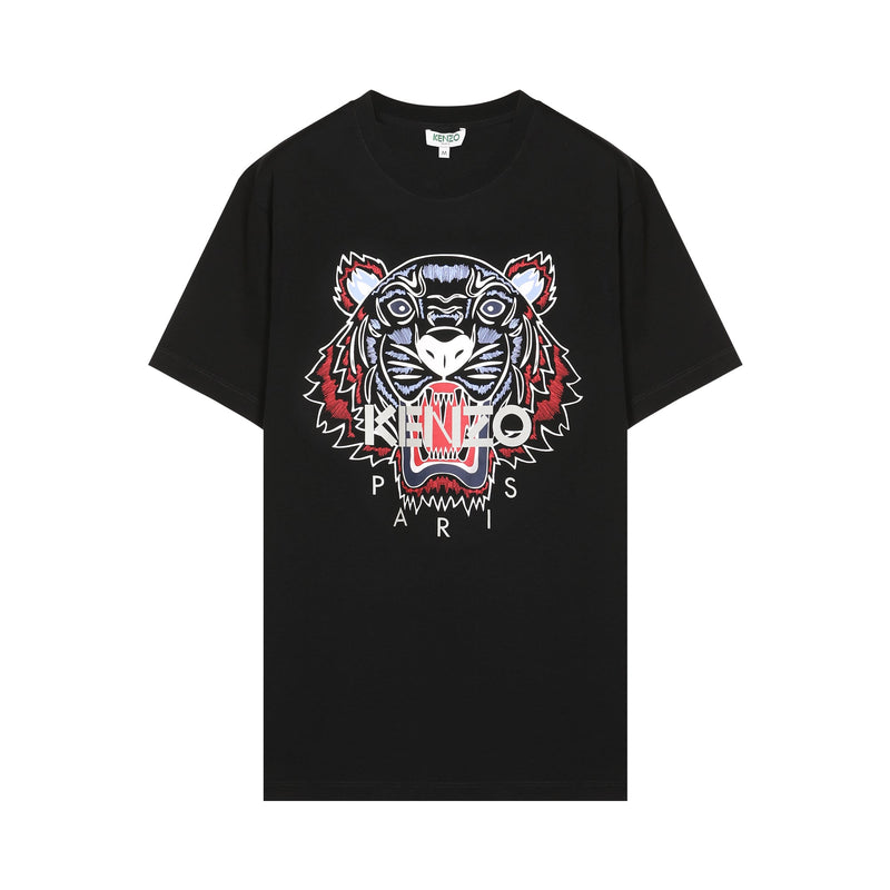 kenzo black and red t shirt