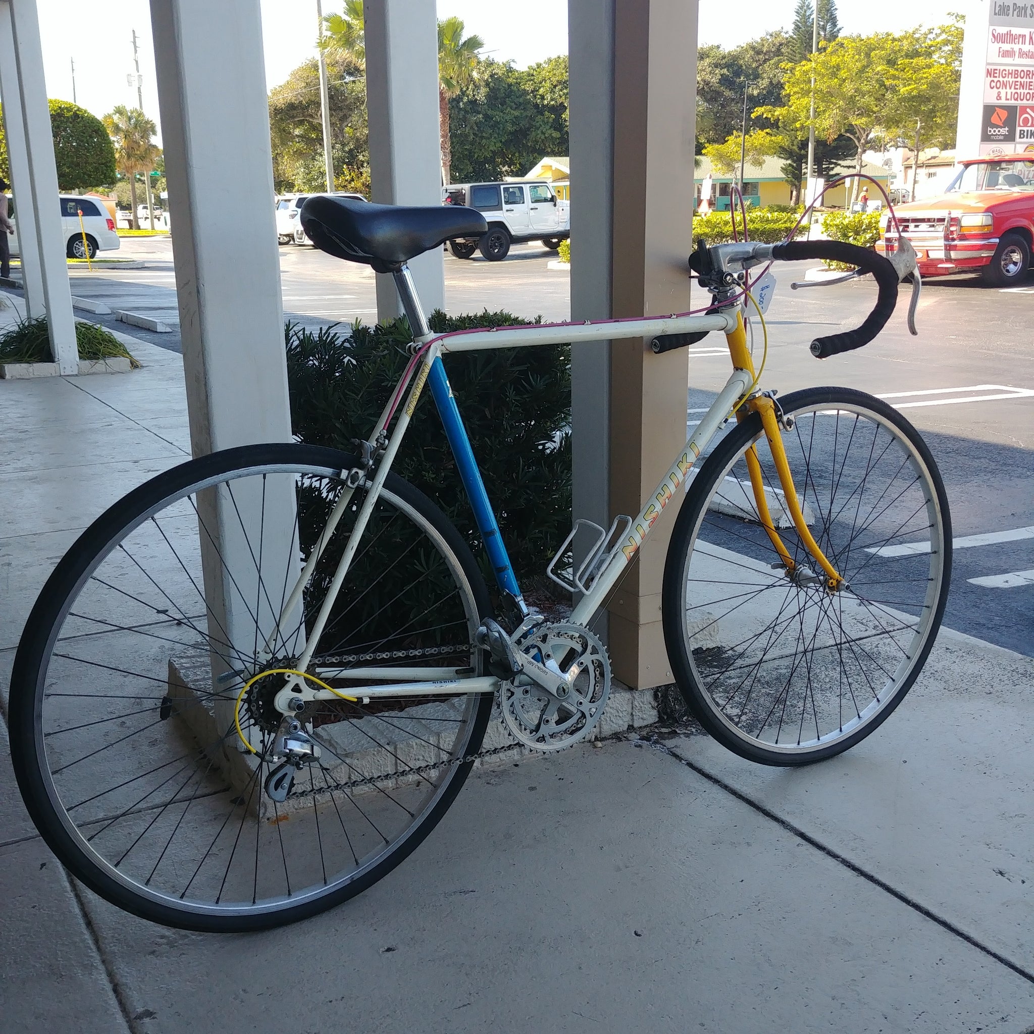 gravel vintage bike