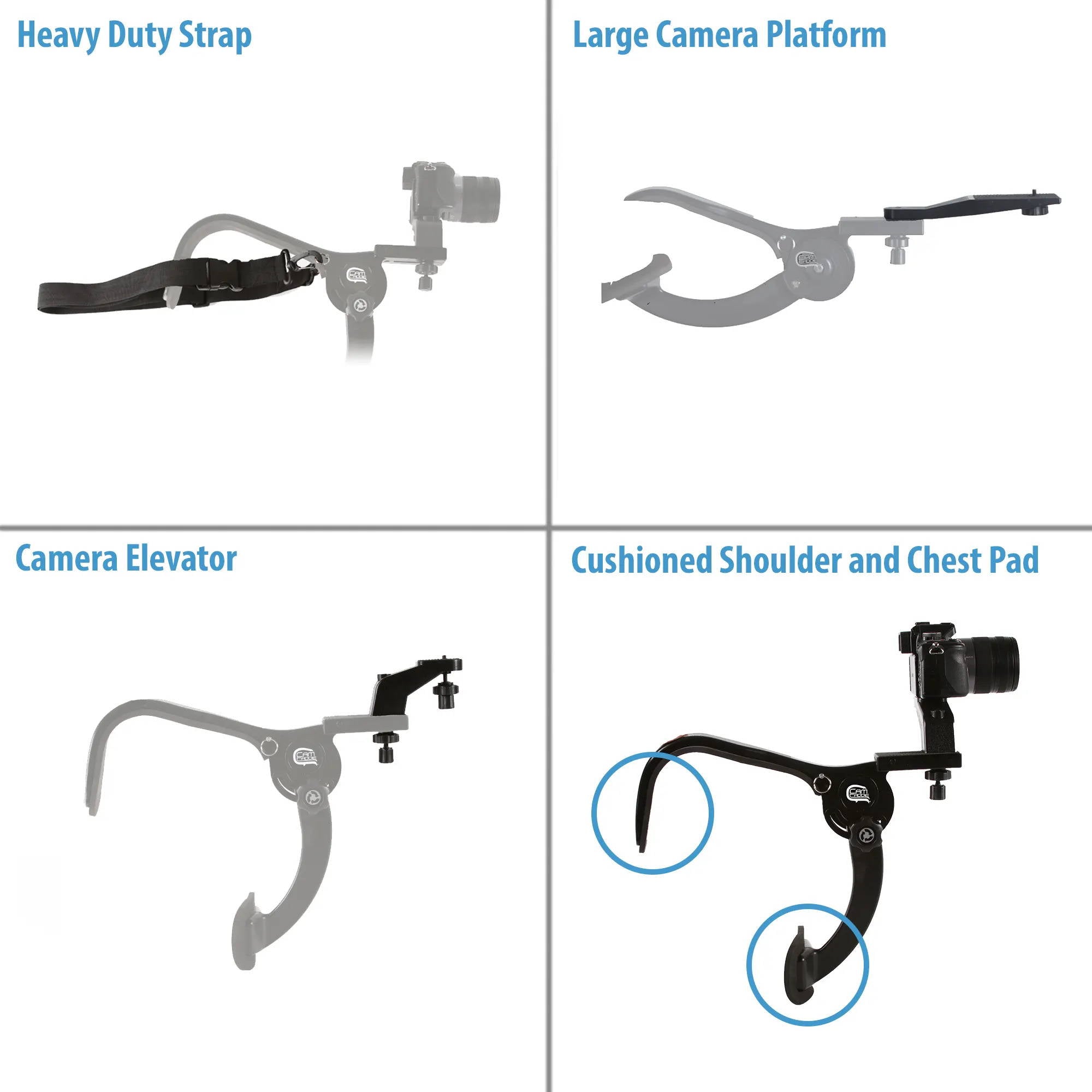 Scorpion EX - Shoulder Support Kit Video Rig Camera Stabilizer