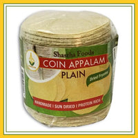 Shastha Coin Appalam Plain (100 gms)