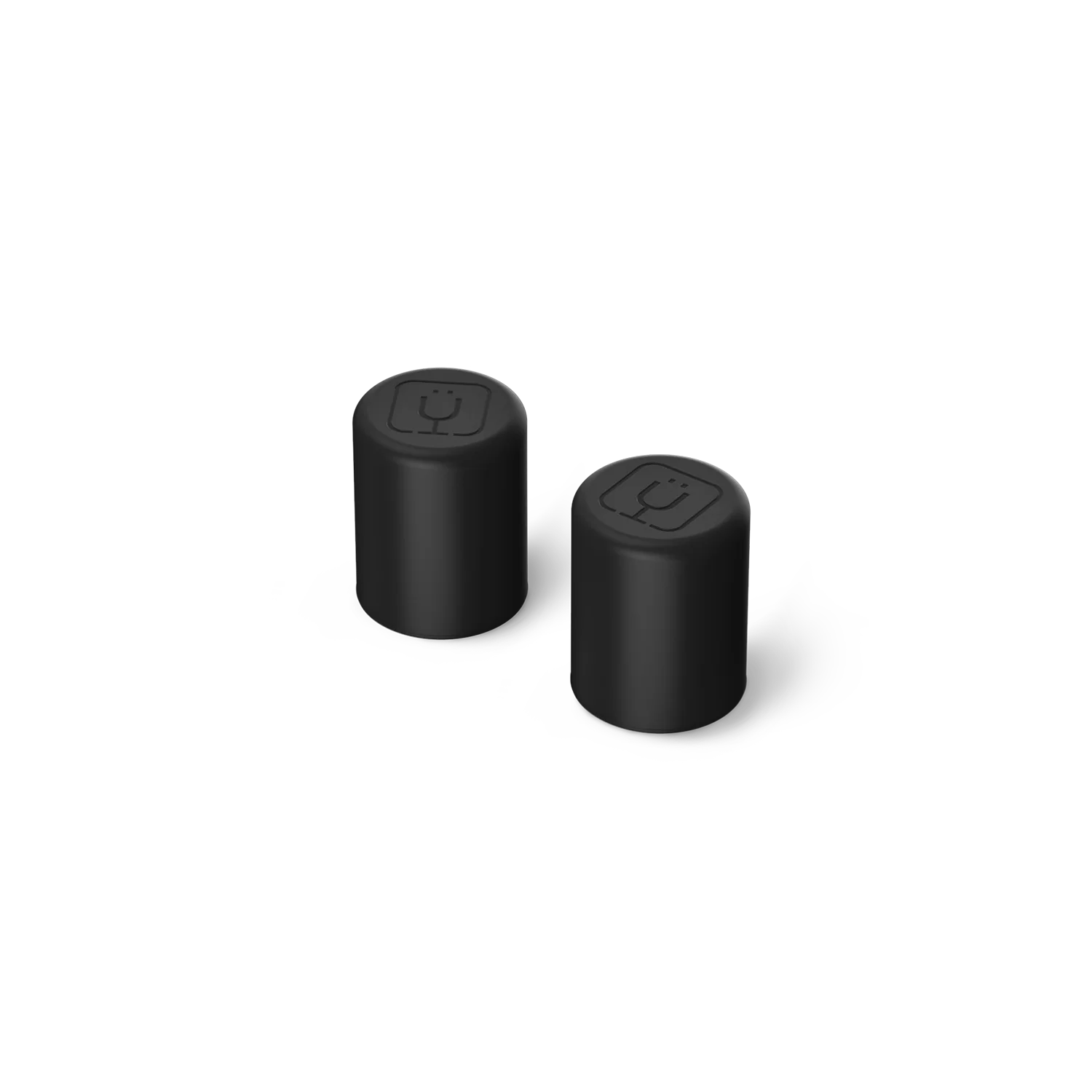 BruMate Era Magnetic Straw Cover 2-Pack in Black