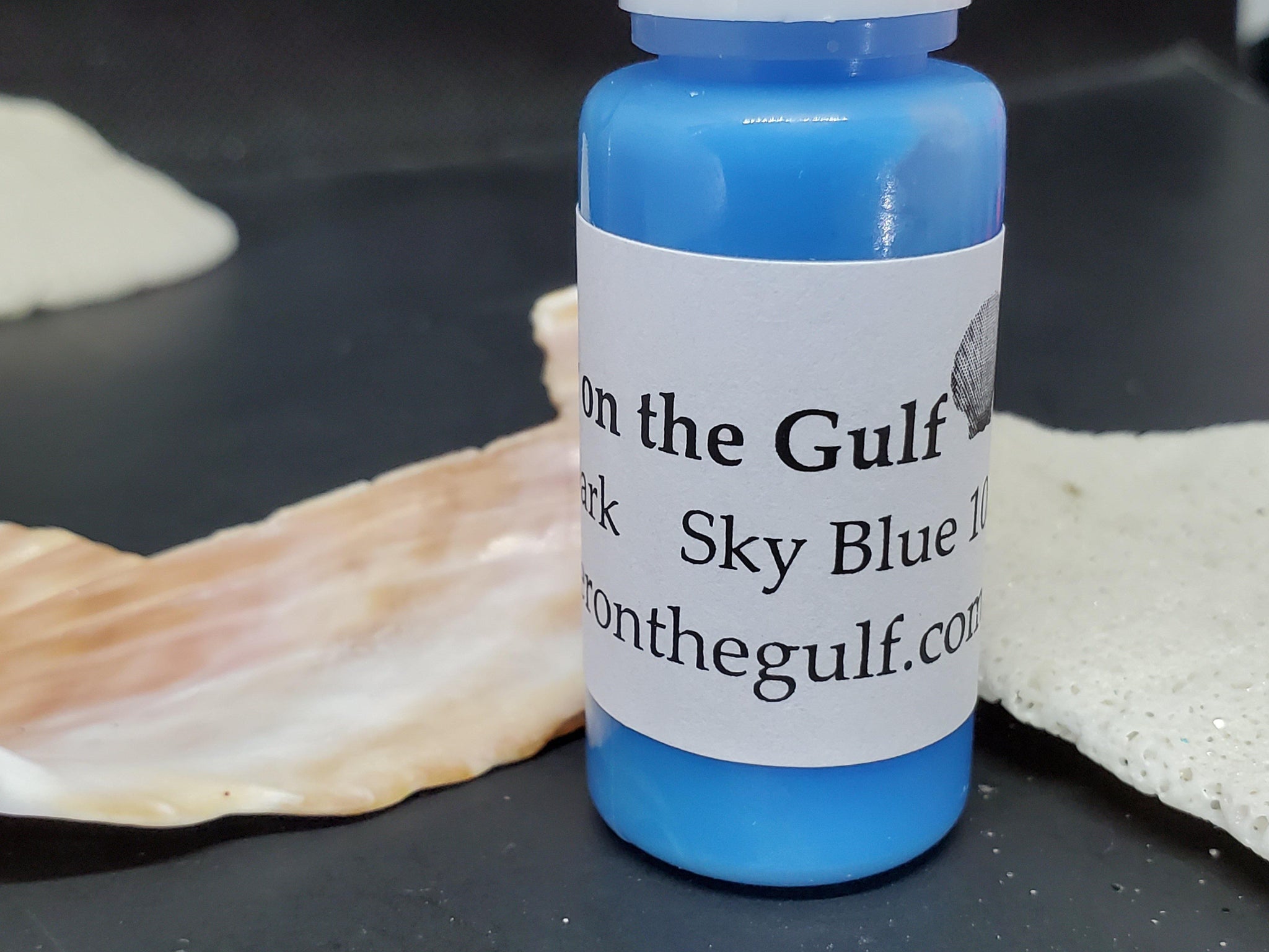 Sky Blue Glow Ink - Glitter on the Gulf