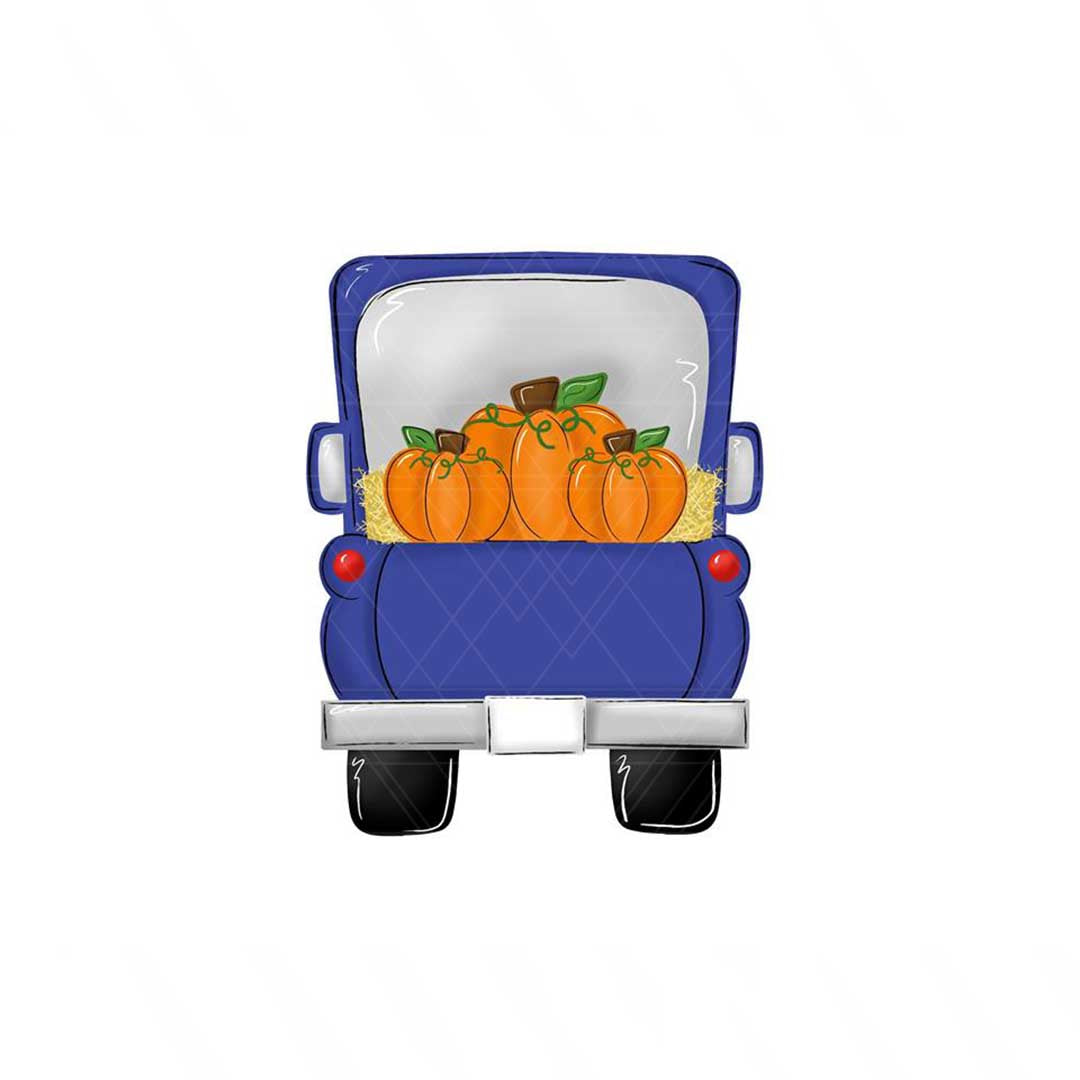 Truck Bed of Pumpkins