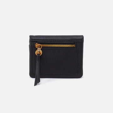 Lumen Mini Wallet in Black by Hobo