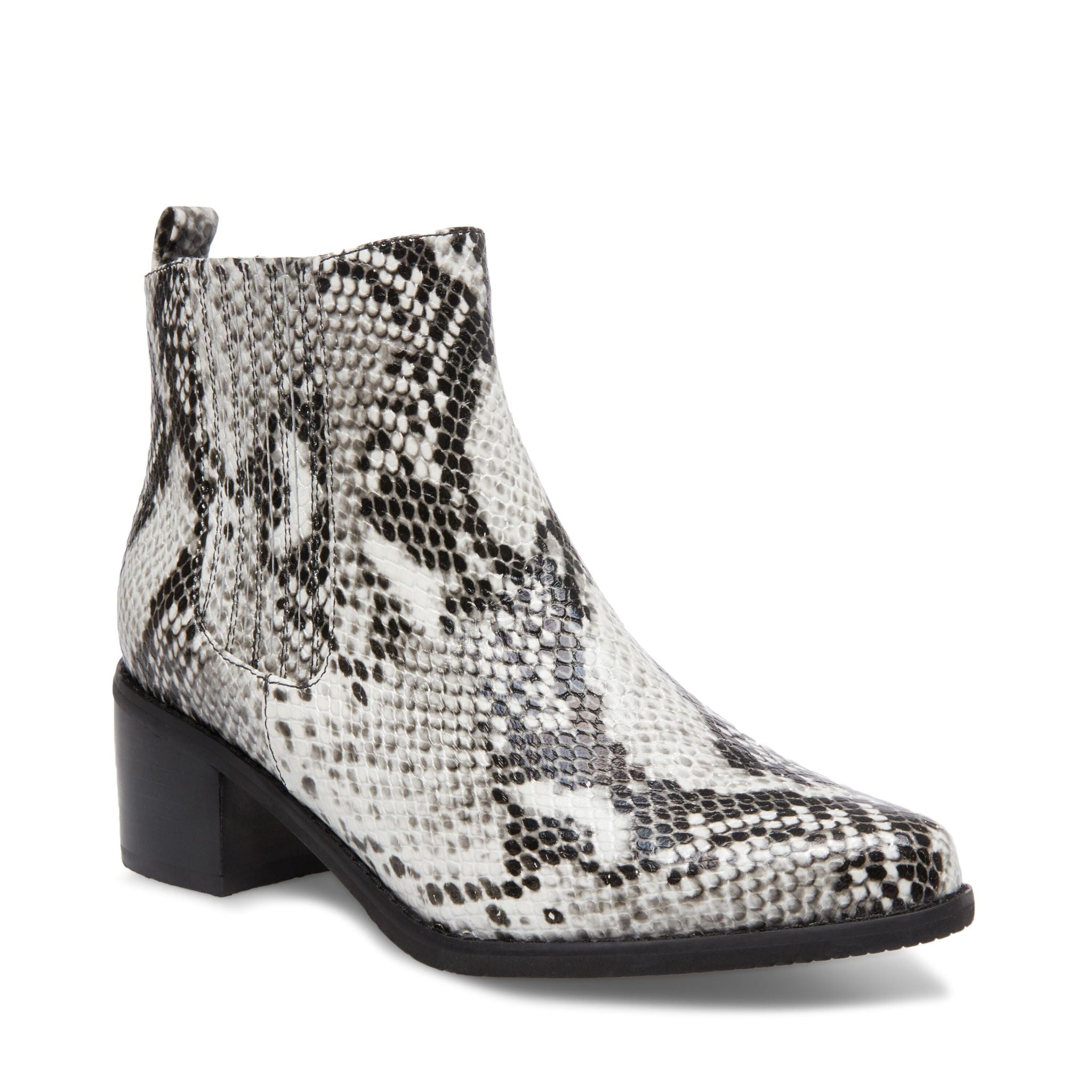 blondo snakeskin booties