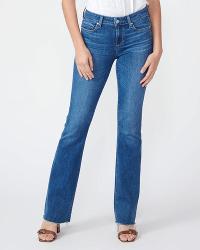 PAIGE Manhattan high-rise bootcut jeans