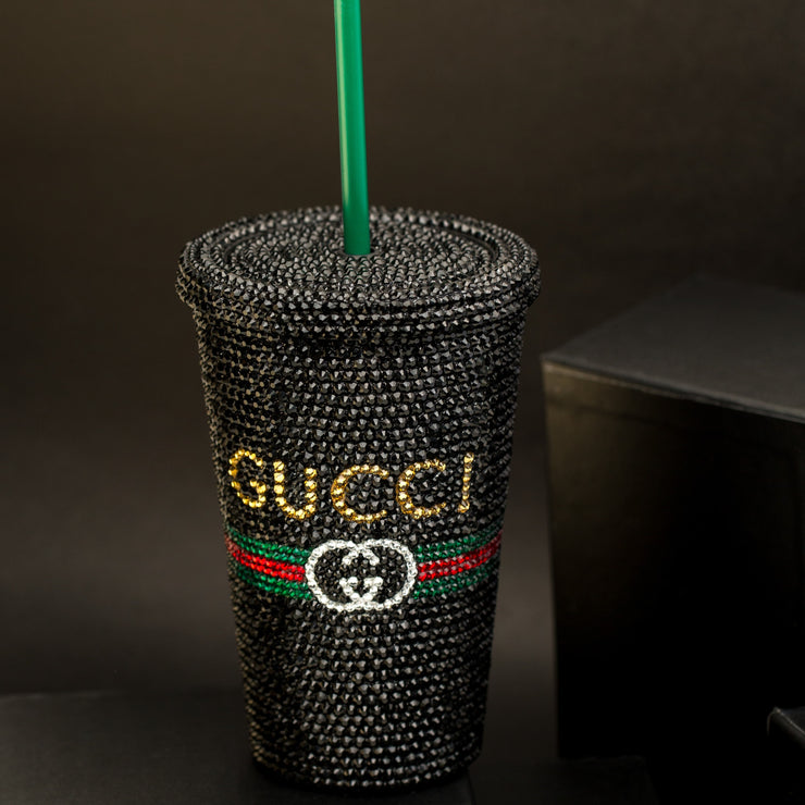 Gucci Inspired Starbucks Coffee Tumbler 