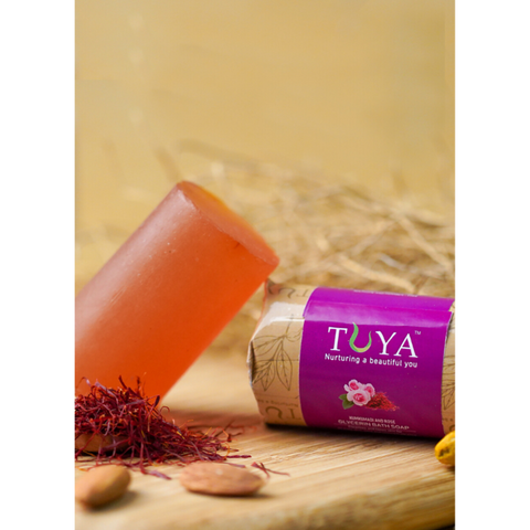 Kumkumadi and Rose bath soap