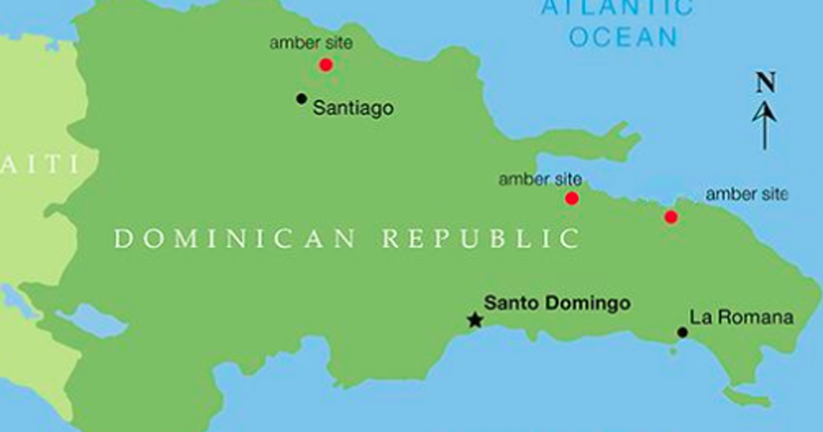 Dominican republic mines map