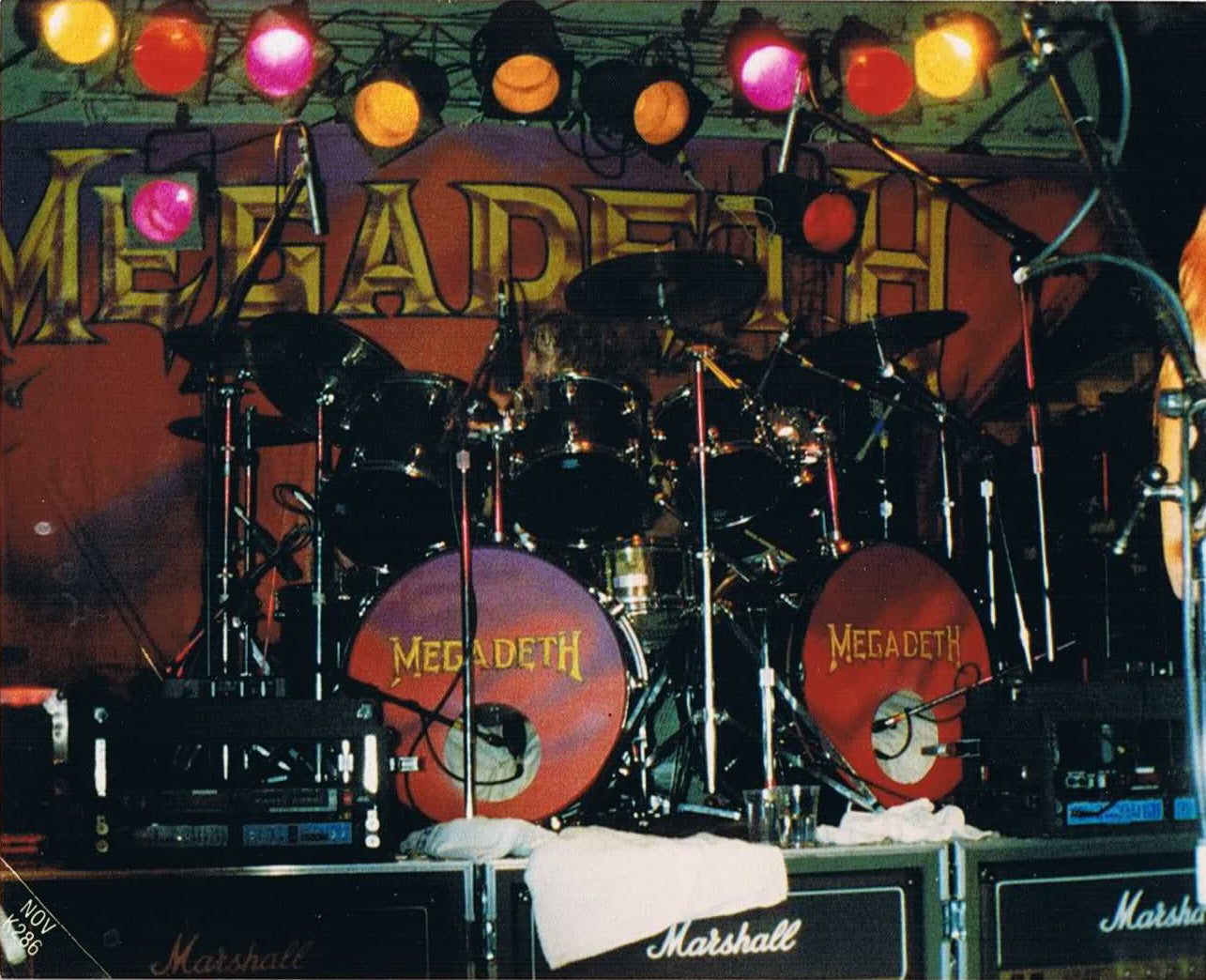 megadeth tour 1986