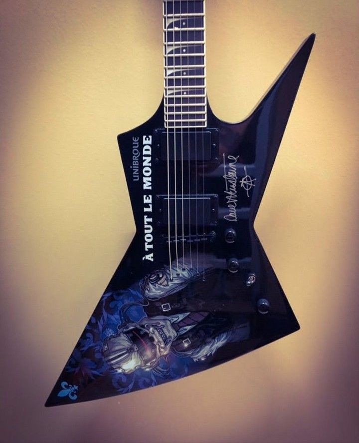 Win this Guitar at Kuma's Corner – Megadeth Cyber Army