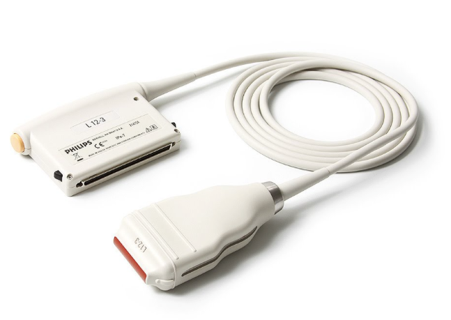 Philips L12-3 linear array ultrasound probe