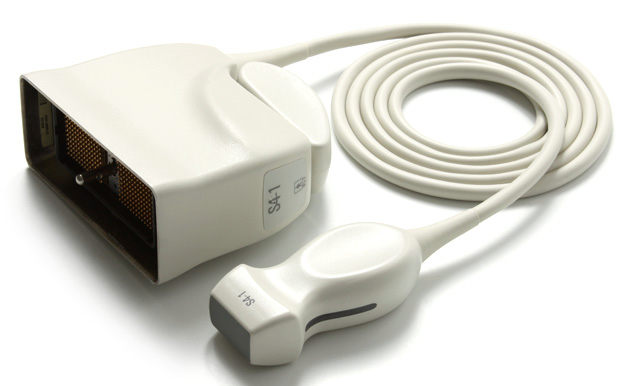Philips S4-1 sector array ultrasound probe