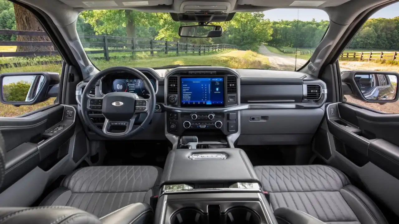 2021 Ford F150 interior design