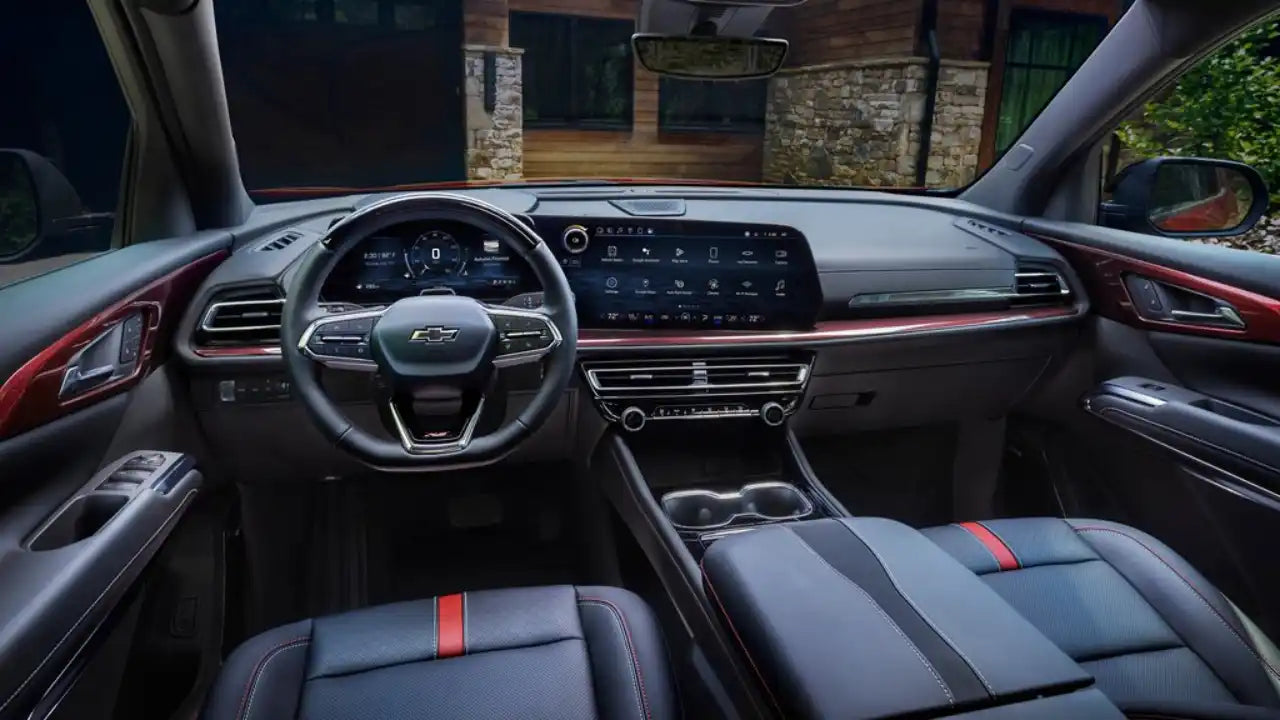 2024 chevrolet traverse interior