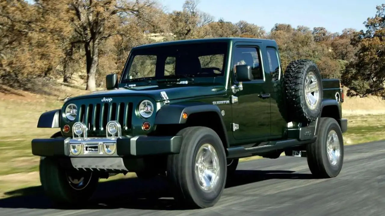 2005 Jeep Gladiator Concept vehicle at Detroit Auto Show