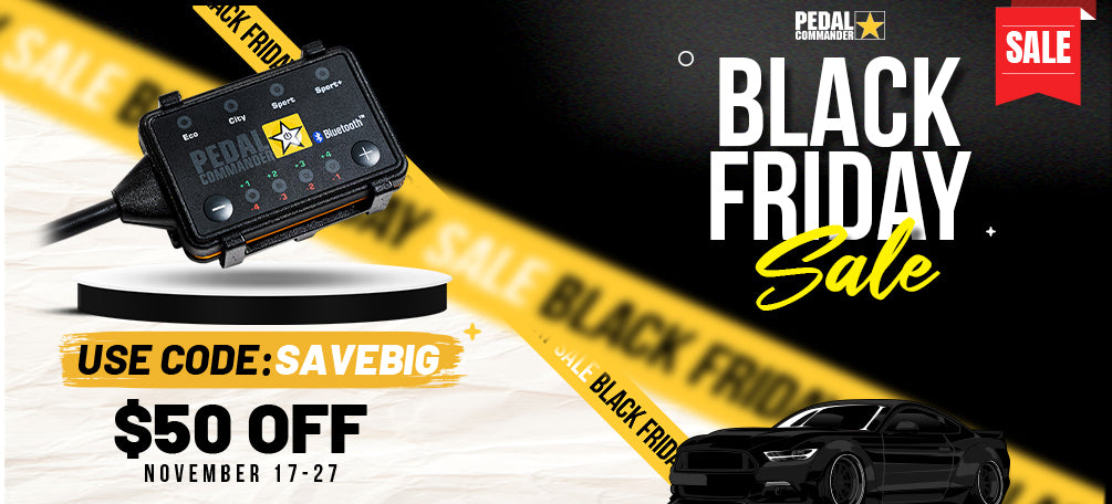 Pedal Commander's biggest discount of the year.