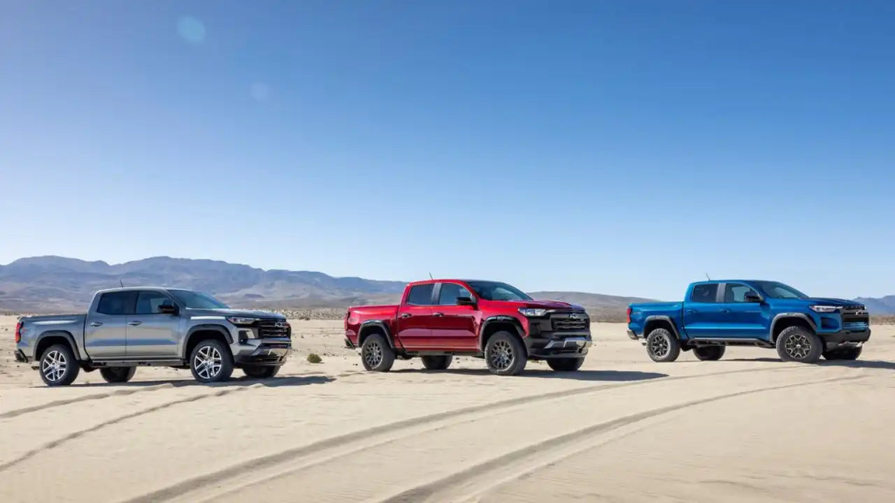 best beach cars- chevrolet colorado