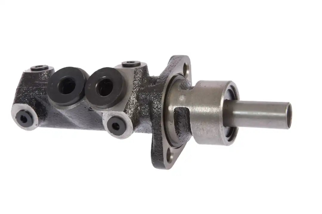 A picture of a brake master cylinder