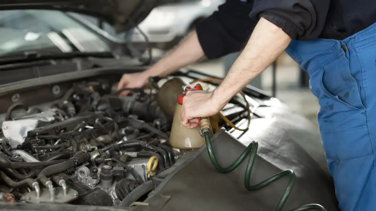 Checking brake fluid level