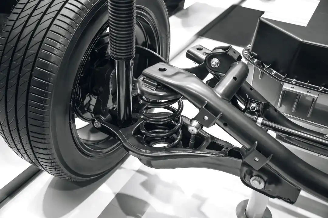 A double wishbone suspension system