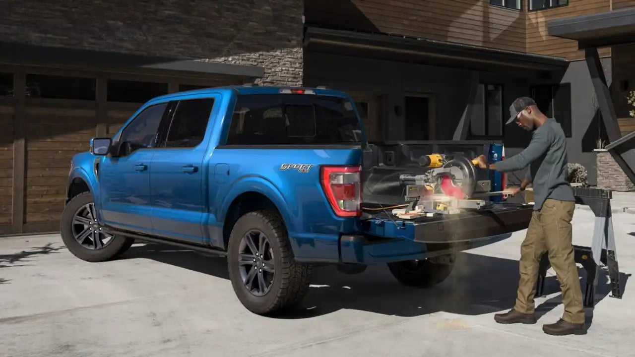 Easy installation of a f150 aftermarket part