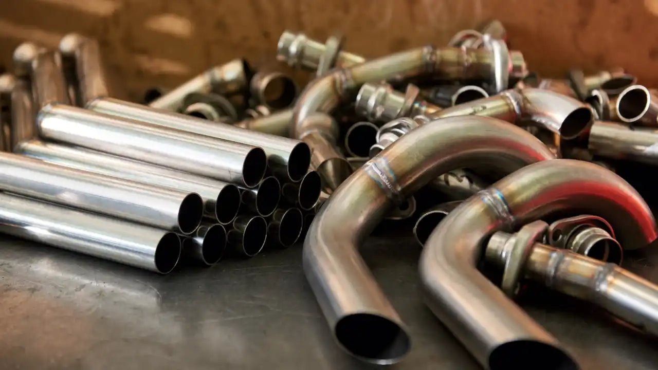 exhaust pipes