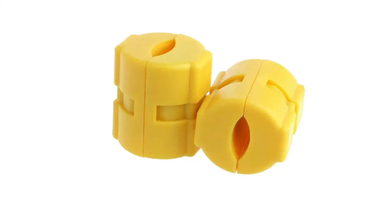Yellow fuel line magnets