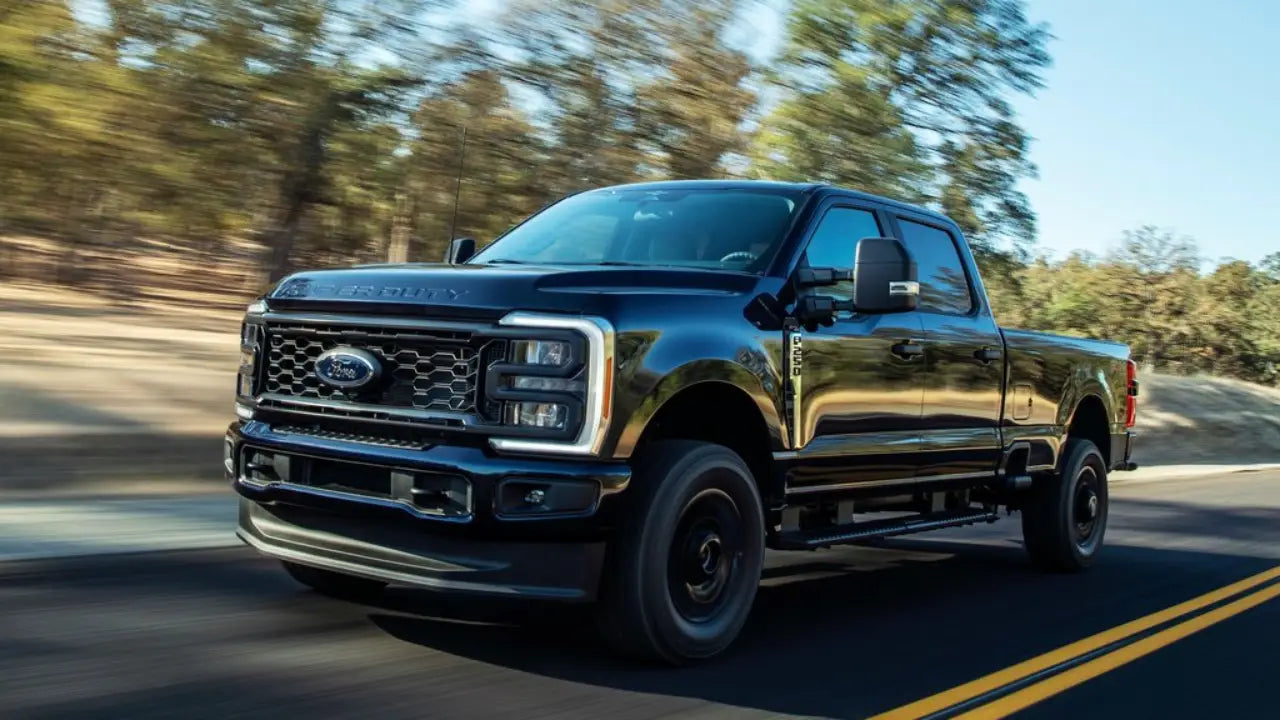 How fast can you drive in 4 high F250 Super Duty?