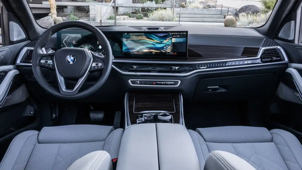 Interior design of BMW X5