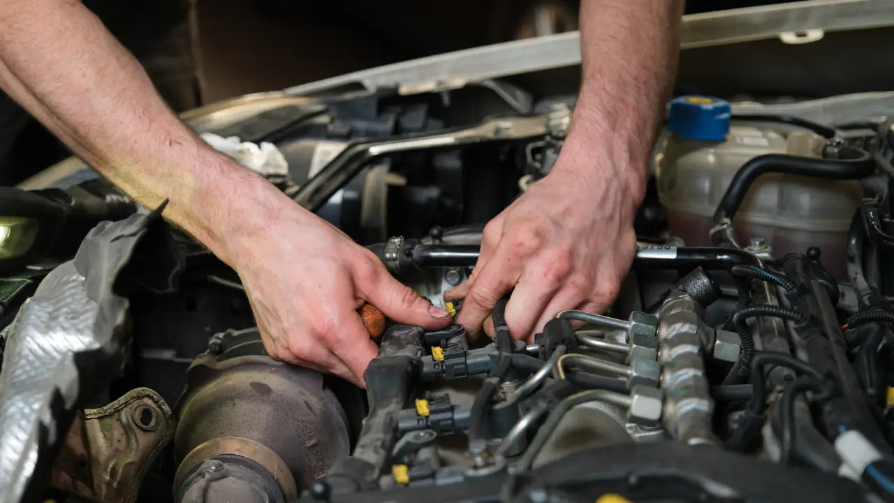 replaced timing belt-as-accelerator-for-car