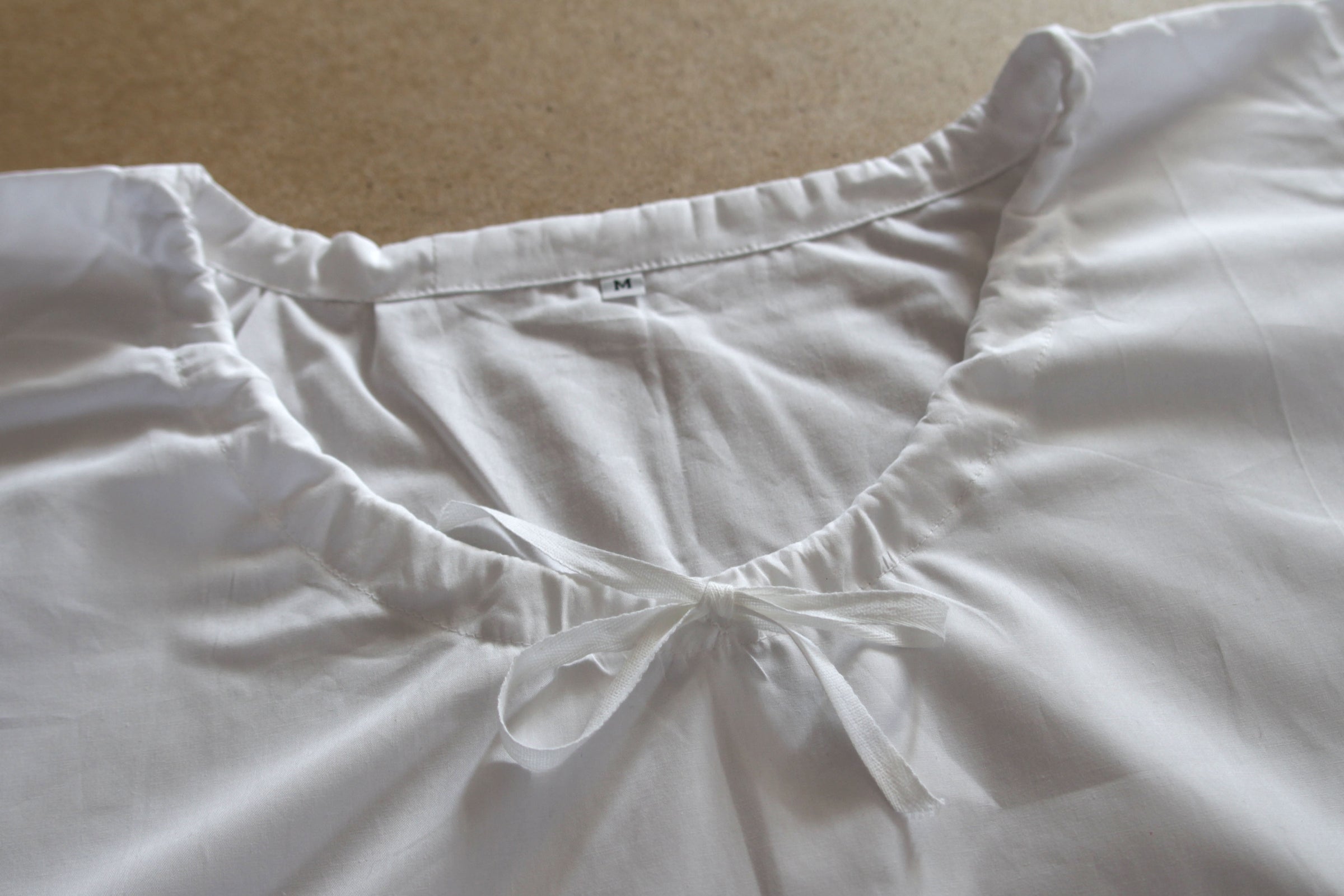 Chemise in Plain White Cotton – Townsends