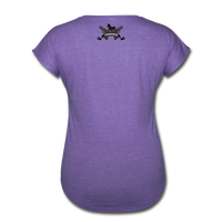 Character #3 Women's Tri-Blend V-Neck T-Shirt - purple heather