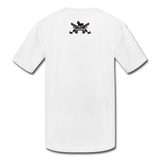 Character #35 Kids' Moisture Wicking Performance T-Shirt - white
