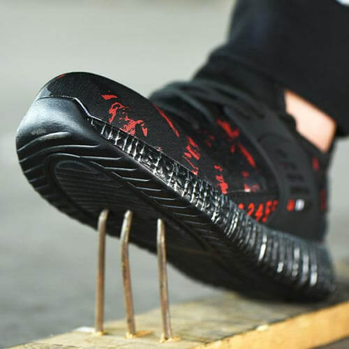 CamoX Black Red - Indestructible Shoes