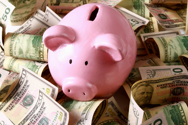 Money-saving tool: Piggy bank for financial goals