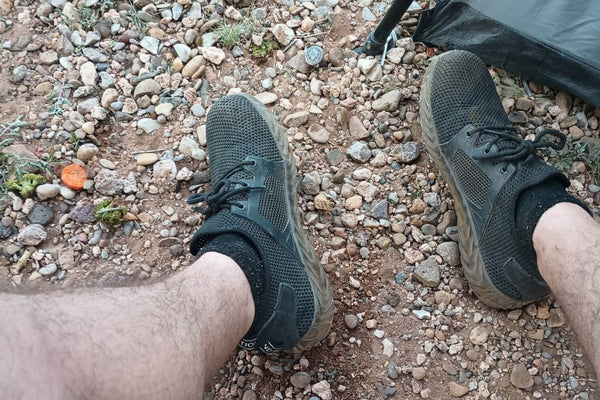 A satisfied customer sent an image of Indestructible Shoes.
