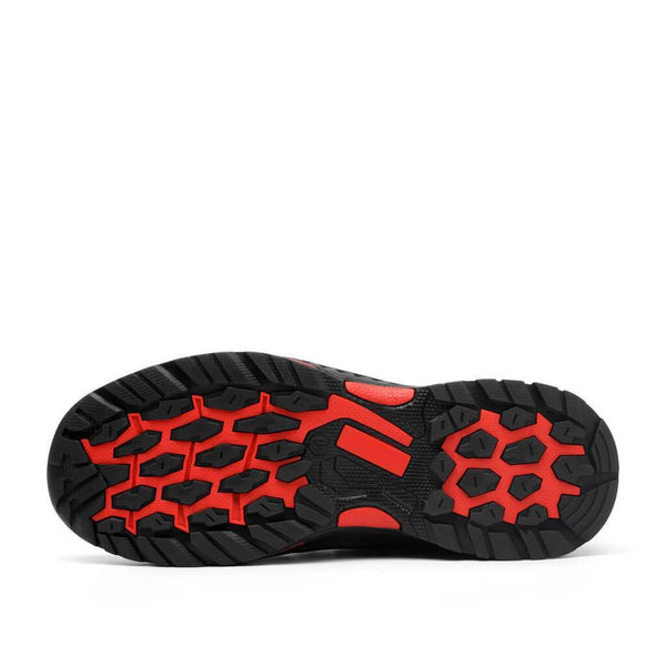 indestructible shoes red