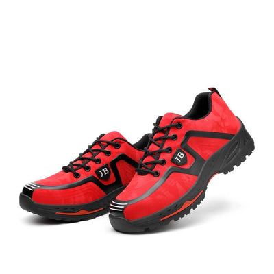 indestructible shoes red