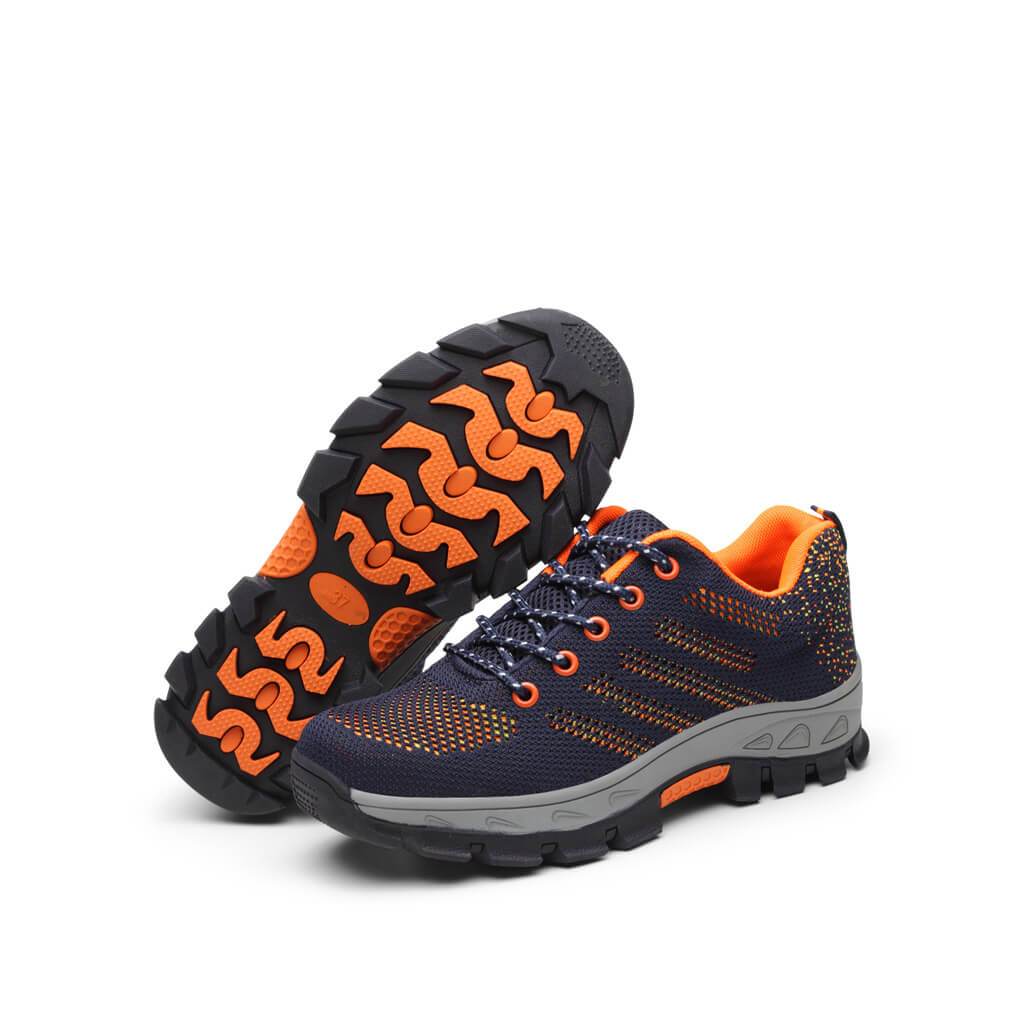 45 % OFF Stripe Orange Blue - Indestructible Shoes