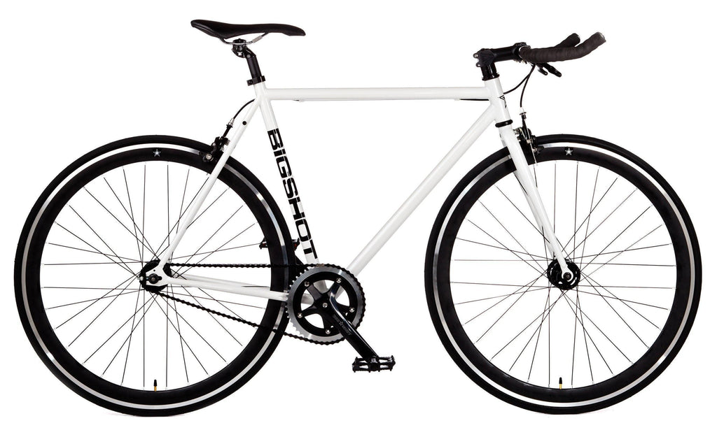 white fixie bike