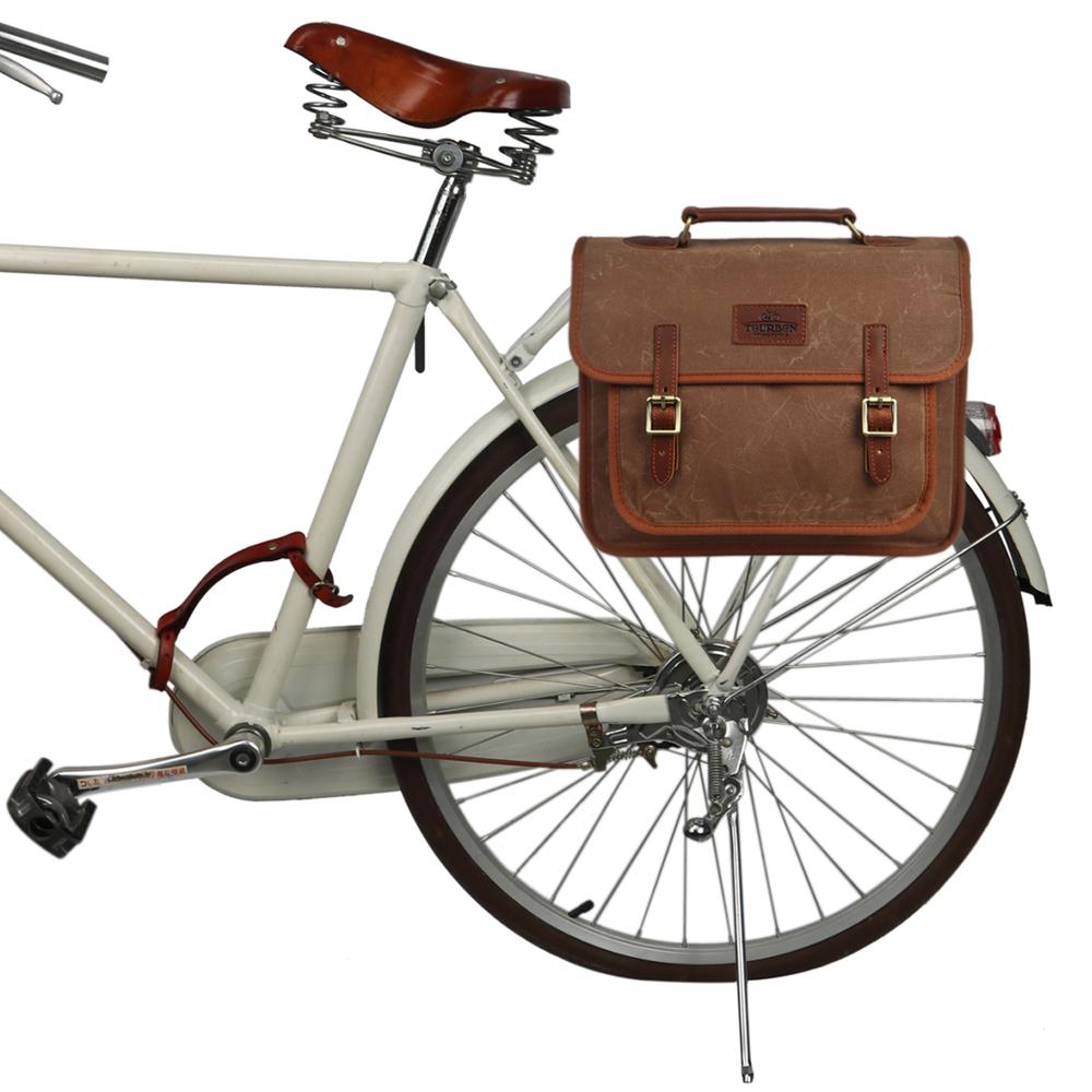 vintage bicycle panniers