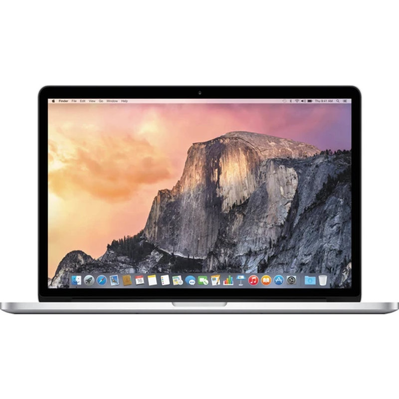 Apple MacBook Pro Retina 15.4" Laptop - 2.2GHz Quad-Core i7 - 16GB RAM - 256GB SSD - (2014) - Silver