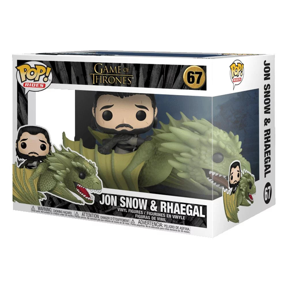 Funko Pop! Rides - Game of Thrones - Jon Snow with Rhaegal