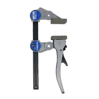 Massca Products X0023R2OV7 8 in. Heavy Duty Face Locking Clamp with Swivel Pads - Portable Table & Tool Vise Grip
