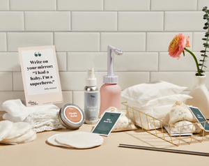 Best Postpartum Care Kit for Mom  Organic and Vegan Ingredients