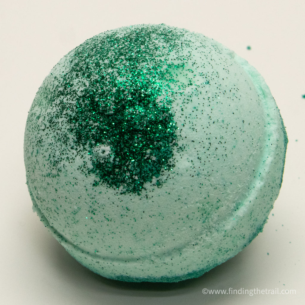 mistletoe bath bomb