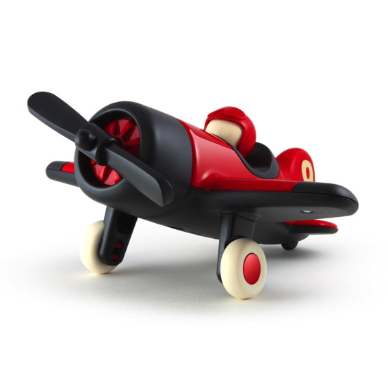 red aeroplane toy